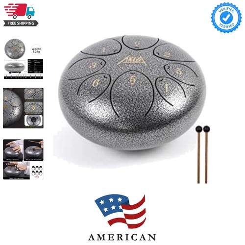 Steel tongue drum pollici - 8,