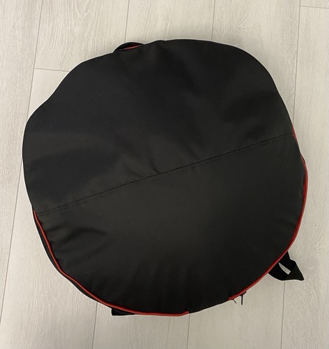 Black case frog drum - black,