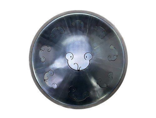 Integral frog drum handpan - a,